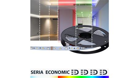Taśma 12V 5m 300 led 72W RGB+CCT smd5050 12mm Tunable White-59307