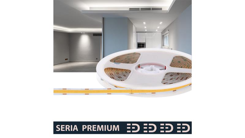 Taśma Premium 12V COB 320led 6500K 700lm Ra90 (5)-59306