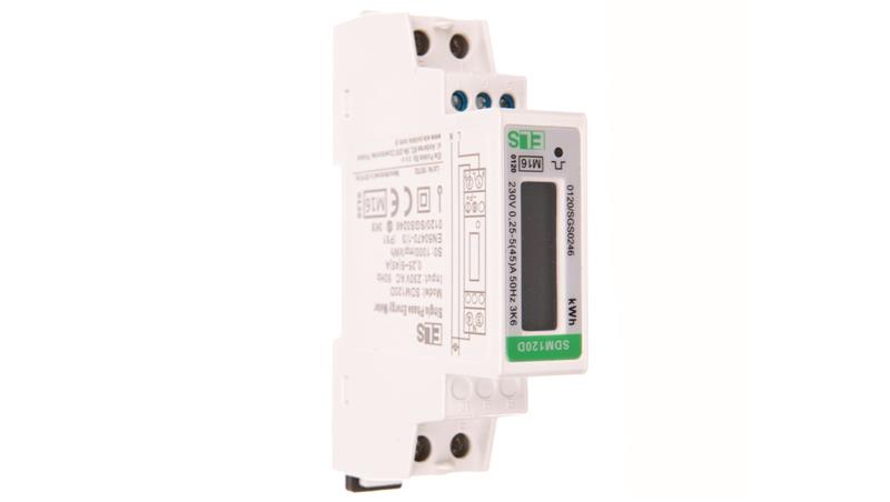 Licznik energii elektrycznej LCD 1-fazowy 45A 230V SDM120D MID-4346