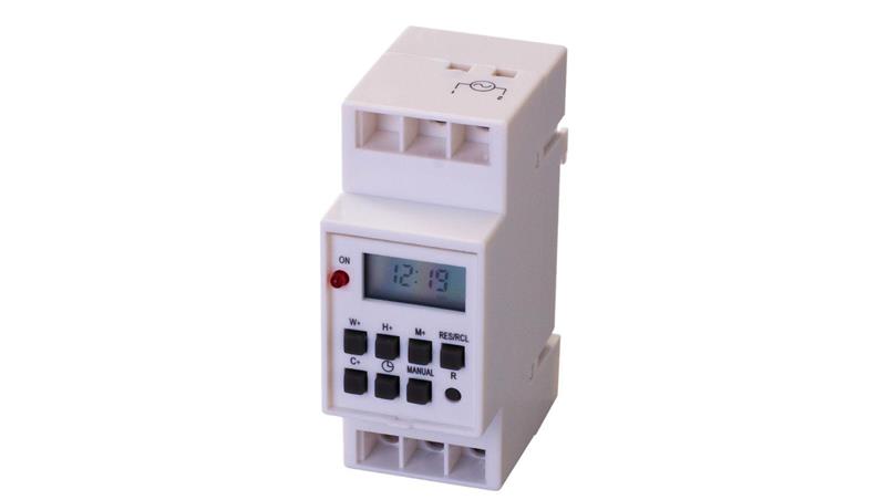 Programator czasowy cyfrowy 16A 7-dniowy EPC7D-25809 Programator czasowy cyfrowy 16A 7-dniowy EPC7D-25809