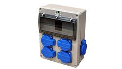 Zestaw zasilający MIKO-8M 6x230V IP44 E901308129-67427