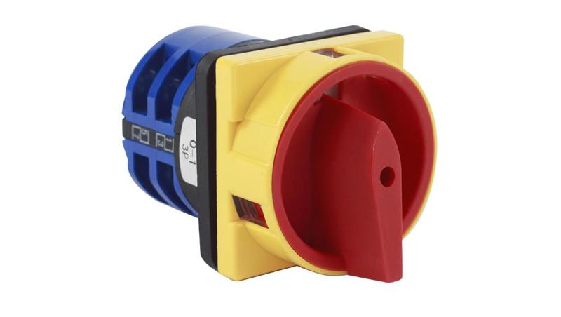 Łącznik krzywkowy 0-1 32A 3P tablicowy na kłódkę IP65 / LW32 0-1 3P TRG-22688