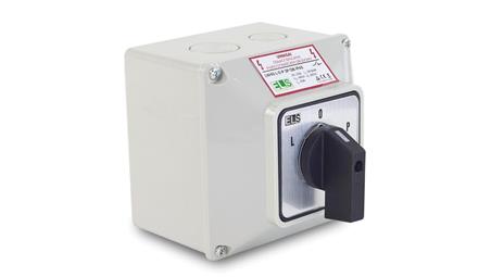 Łącznik krzywkowy L-0-P 63A 3P w obudowie IP65 / LW63 L-0-P 3P OB-22775