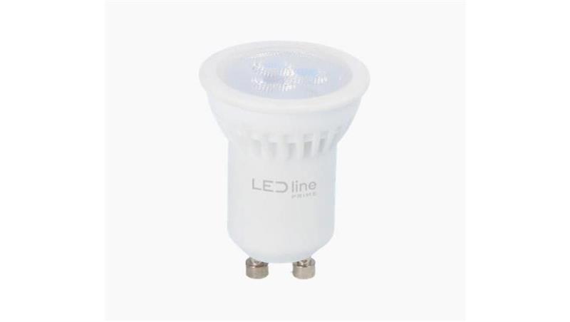 LED line PRIME żarówka LED GU11 3W 2700K ciepła 330lm 110lm/w CERAMICZNA 38st. 5 lat gwar.-47089