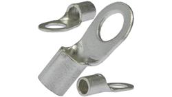 Końcówka rurowa oczkowa typ KOA DIN 35mm/ M6 miedziana cynowana galwanicznie nieizolowana-76505