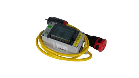 Mobilny licznik energii z resetem PUR S230VR 10m 16A żółty-4446