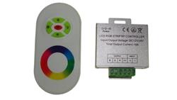 Kontroler LED RF dotykowy 18A 5 key biały pilot-51235