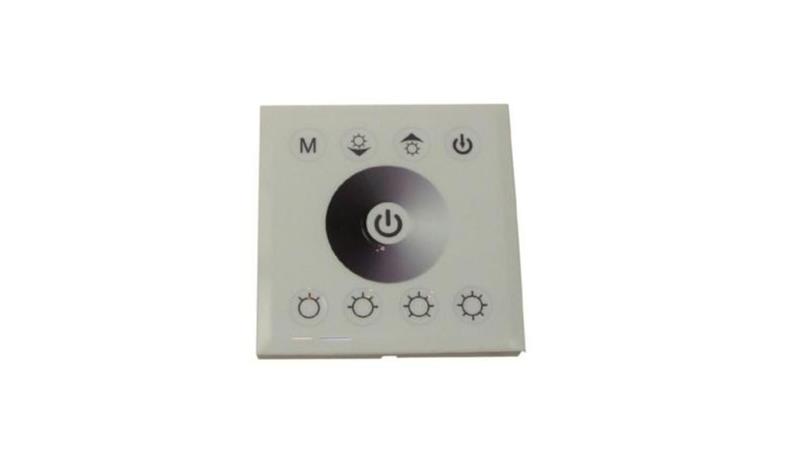 Ściemniacz LED dotykowy 2x4A 12-24V biały-51344