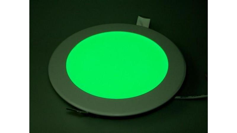 Panel led okragły Round 12W 230V zielony-55019 Panel led okragły Round 12W 230V zielony-55019