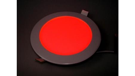 Panel led okragły Round 12W 230V czerwony-55045
