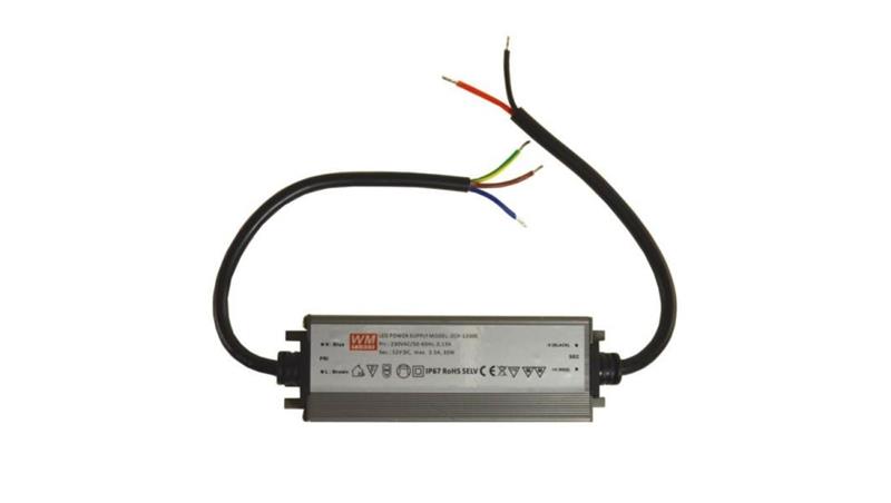 Zasilacz LED 12V 30W napięciowy IP67 aluminium-50661