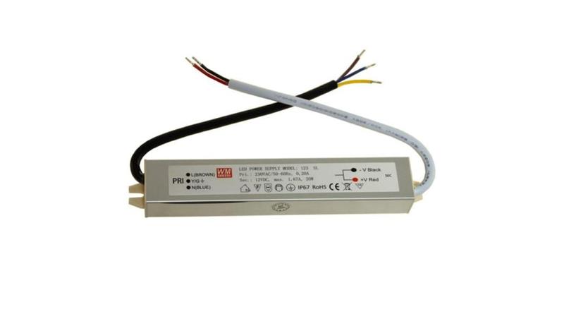 Zasilacz LED 12V 20W napięciowy IP67 aluminium-50660