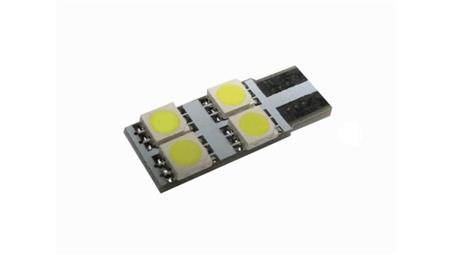 Żarówka T10/W5W 10mm 4*5050 12V CW-48989