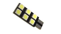 Żarówka T10/W5W 10mm 6*5050 12V CW CANBUS-48994