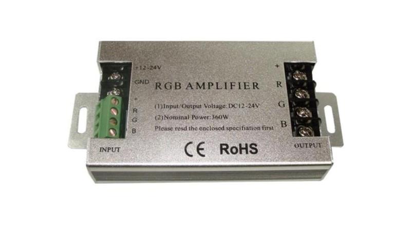Wzmacniacz LED RGB 30A-51332