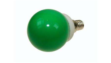 Żarówka led Orvil E14 zielona-47381