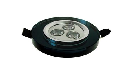 Downlight LED Power AVON grafit 3*1W biały zimny-54076