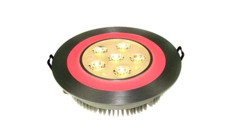 Downlight LED Power FLEA 1W*6+3W biały ciepły+czer-54137