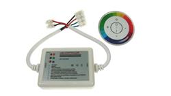 Kontroler LED RF dotykowy 18A 6 key biały okrągły-51349