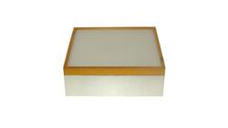 Panel led Sadok srebrno złoty 10W DW-55027