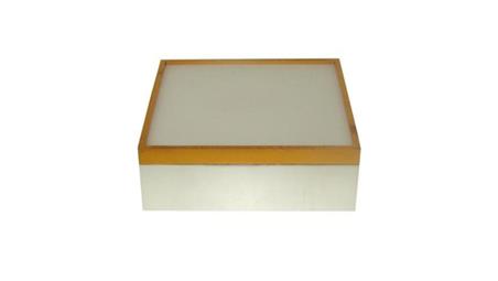 Panel led Sadok srebrno złoty 10W DW-55027