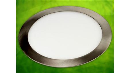 Panel led okragły Round 15W 230V srebrny WW-55058