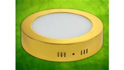 Panel led Winter 12W 230V złoty DW-55062