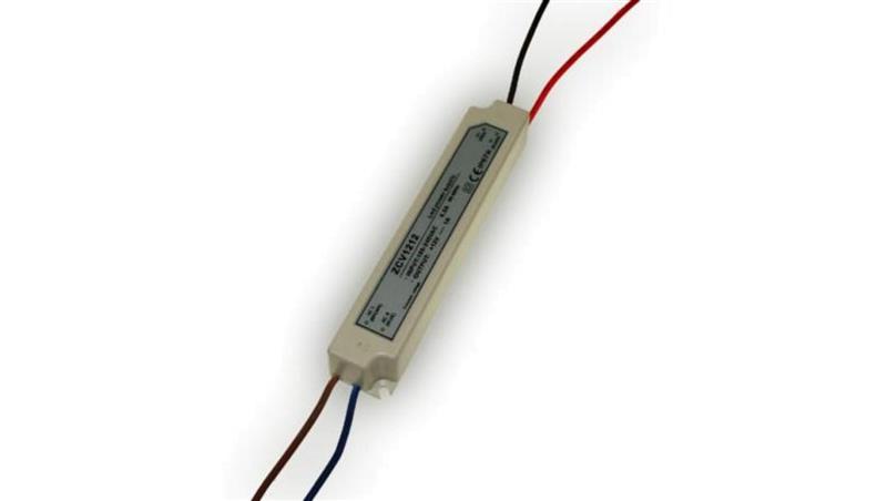 Zasilacz LED 12V 12W napięciowy IP67 plastik-51002 Zasilacz LED 12V 12W napięciowy IP67 plastik-51002