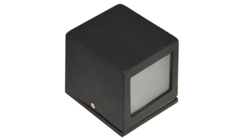 Oprawa elewacyjna LED Double 2*3W 4000K czarna IP5-54672