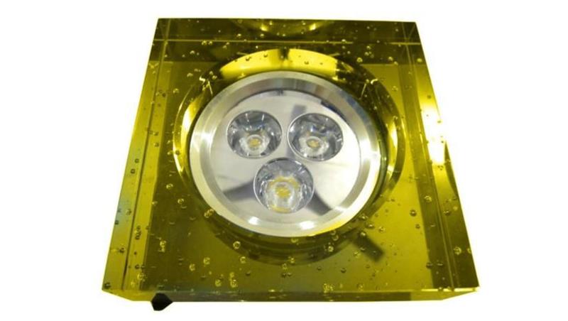 Downlight LED Power Delius Yellow 3*1W biały ciepł-54092