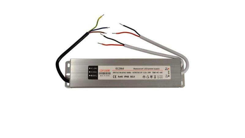 Zasilacz LED 12V 150W Slim napięciowy IP67 alumini-50662 Zasilacz LED 12V 150W Slim napięciowy IP67 alumini-50662
