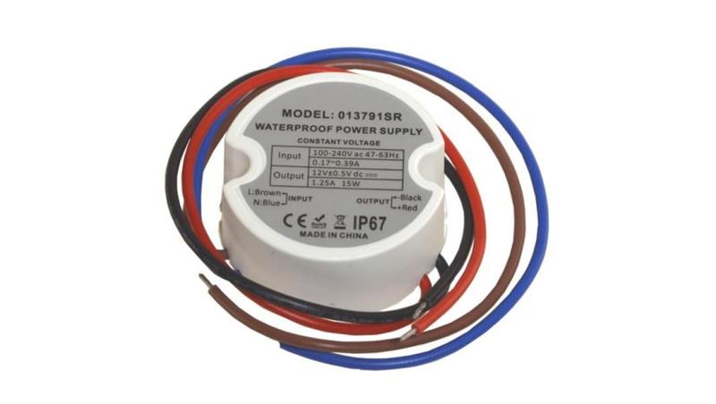 Zasilacz napięciowy LED do puszki 12V 15W IP67 eco-50996