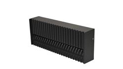 Oprawa elewacyjna Led Riva 13W czarna natynkowa-54674