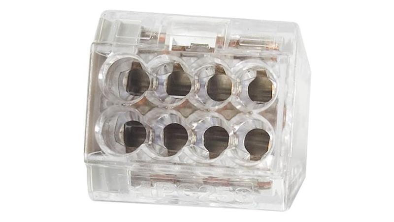 Szybkozłączka instalacyjna 2,5 mm2 - 8 styków /50szt./-80735