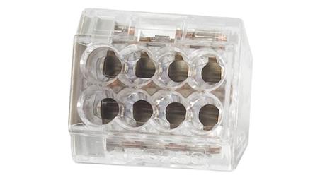 Szybkozłączka instalacyjna 2,5 mm2 - 8 styków /50szt./-80735