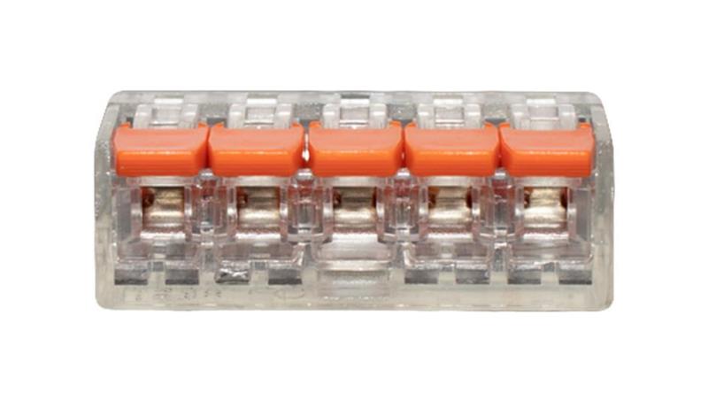 Szybkozłączka uniwersalna 5-styki (0,14 - 4mm2)-80739 Szybkozłączka uniwersalna 5-styki (0,14 - 4mm2)-80739