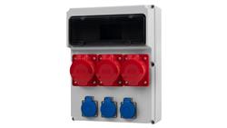 Rozdzielnica FEMO 13M - gniazda 2x16A 5p, 32A 5p, 3x230V /13 modułów/-69649