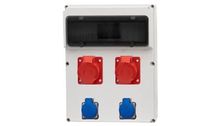 Rozdzielnica FEMO 13M - gniazda 2x16A 5p, 2x230V /13 modułów/-69754