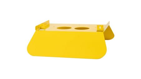 Stelaż rozdzielni metalowy żółty-63432
