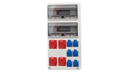 Rozdzielnica LEGATO 32M - gniazda 2x16A 5p, 2x32A 5p, 6x230V /32 moduły/-69658