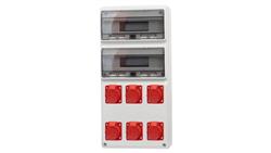 Rozdzielnica LEGATO 32M - gniazda 16A 5p, 5x32A 5p /32 moduły/-69693