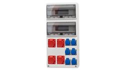 Rozdzielnica LEGATO 32M - gniazda 4x16A 5p, 6x230V /32 moduły/-69739