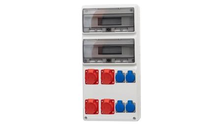 Rozdzielnica LEGATO 32M - gniazda 4x32A 5p, 4x230V /32 moduły/-69782