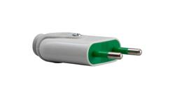 Wtyczka płaska biała-27560