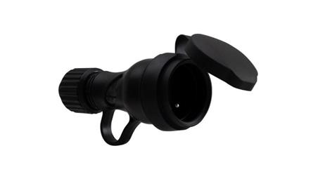 Gniazdo gumowe z uchem 16A 230V IP44-30162