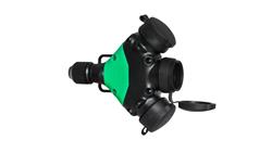 Rozgałęźnik gumowy 3x230V 16A IP44-27486