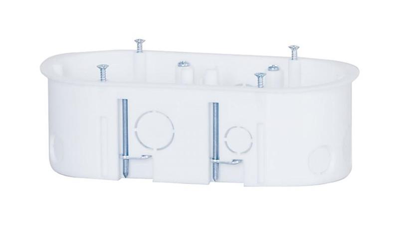 Puszka końcowa 2x60 do płyt gipsowych-77728 Puszka końcowa 2x60 do płyt gipsowych-77728