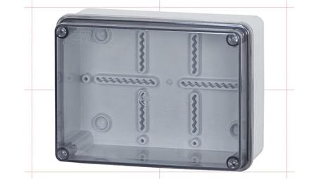 Puszka hermetyczna FG 150x110x70 pokrywa przeźroczysta-75169