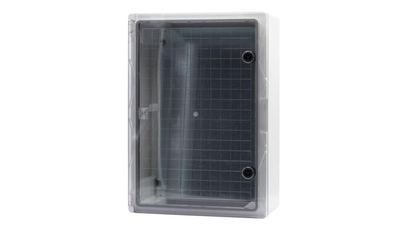 Szafa z tworzywa 350x500x190 mm IP65 drzwi przeźroczyste-68188