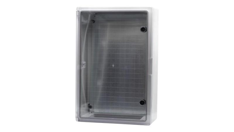 Szafa z tworzywa 400x600x200 mm IP65 drzwi przeźroczyste-68182 Szafa z tworzywa 400x600x200 mm IP65 drzwi przeźroczyste-68182
